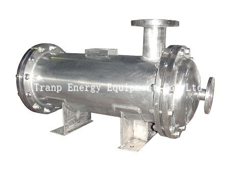 shell and tube type heat exchanger